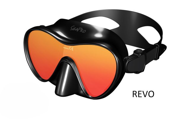 SeaPro Black Revo maski